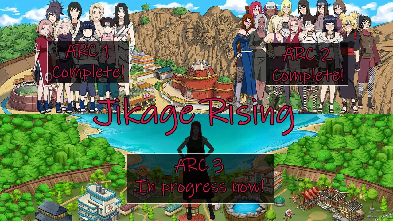 【PC+安卓】忍者后宫3：异族崛起 – Jikage Rising V2.23a【1.6G】